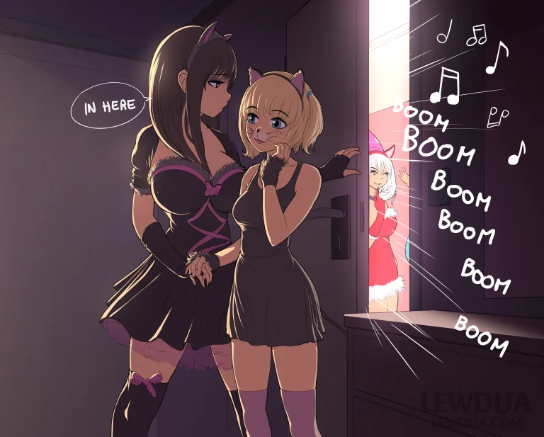 Kitties Can't Wait porn comic picture 1