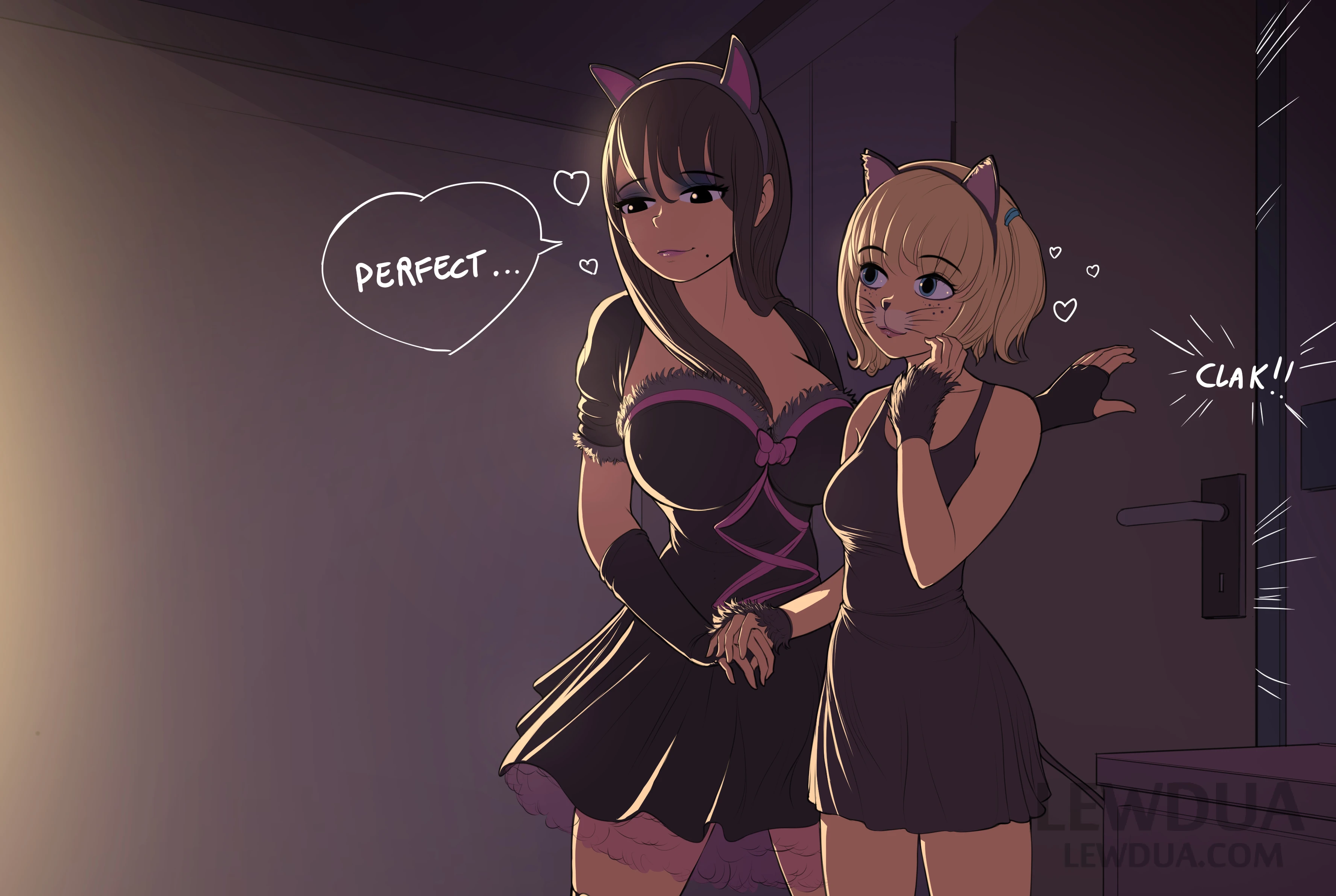 Kitties Can't Wait porn comic picture 2