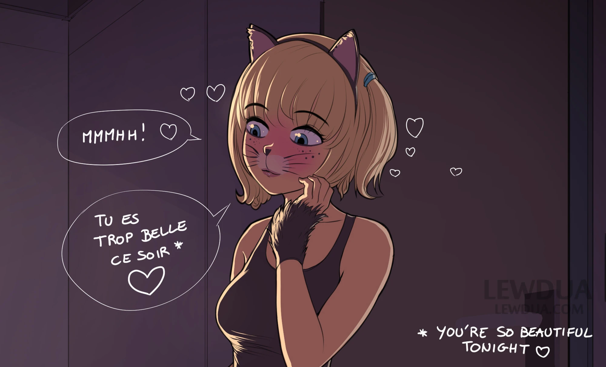 Kitties Can't Wait porn comic picture 4