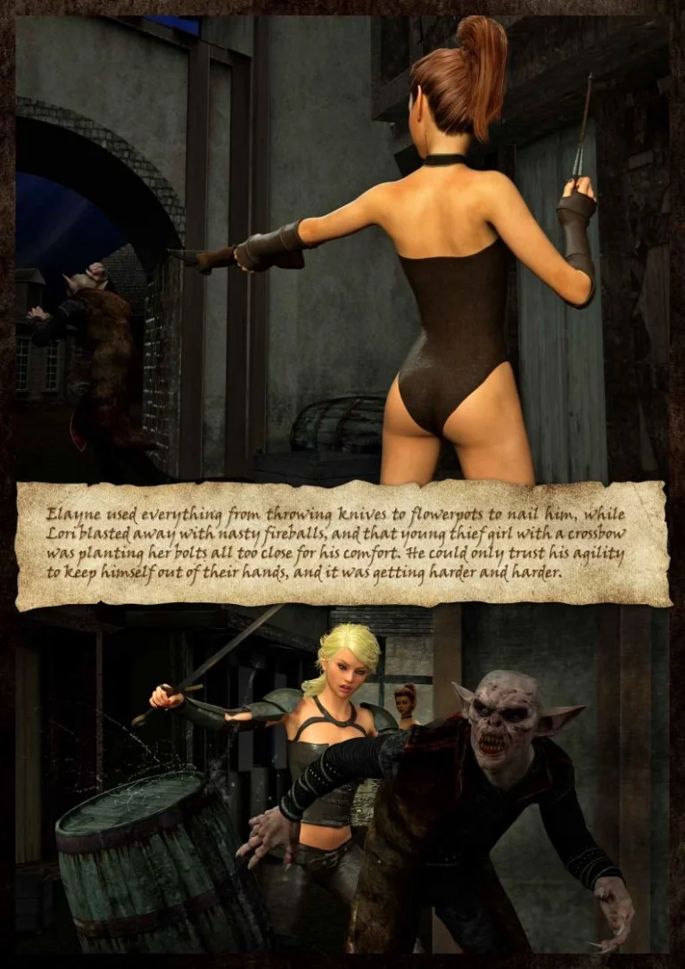 Knight Elayne Game Of Mischief porn comic picture 3