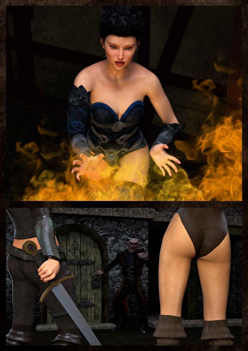 Knight Elayne Game Of Mischief porn comic picture 4