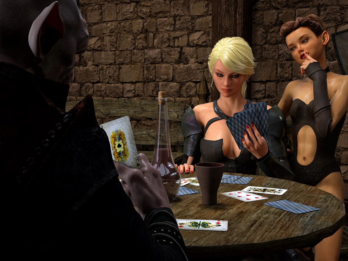 Knight Elayne Game Of Mischief porn comic picture 45