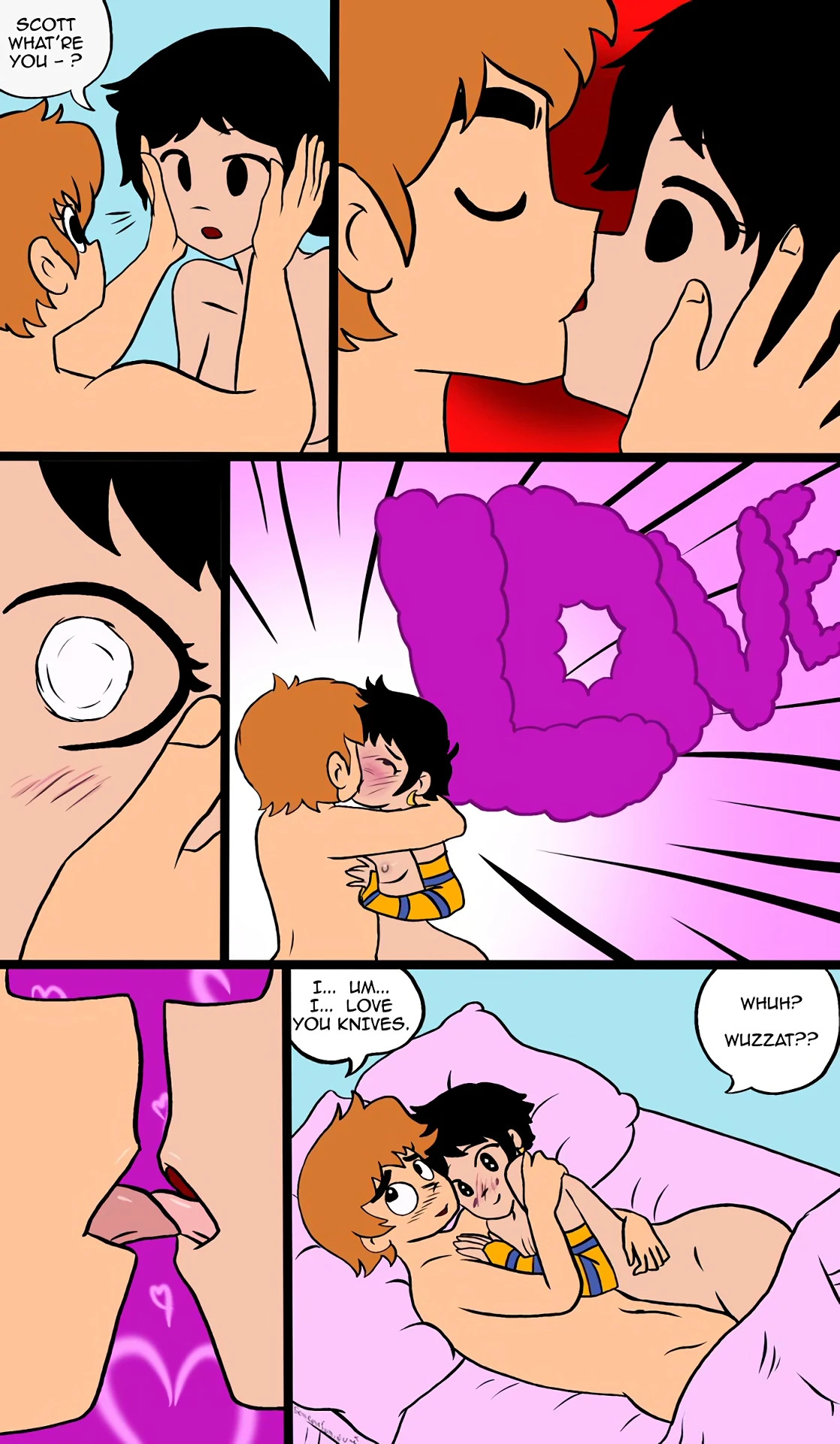 Knives Route: Epilogue porn comic picture 3