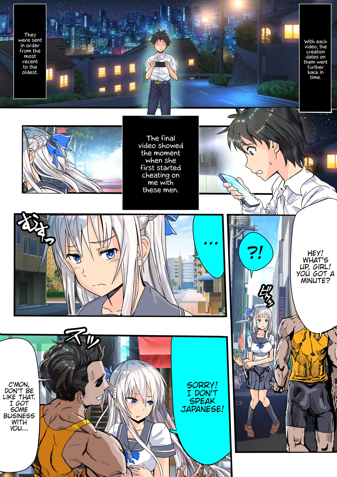 Koibito Kankei ni Atta Russia-jin Imouto ga Netorareta porn comic picture 17