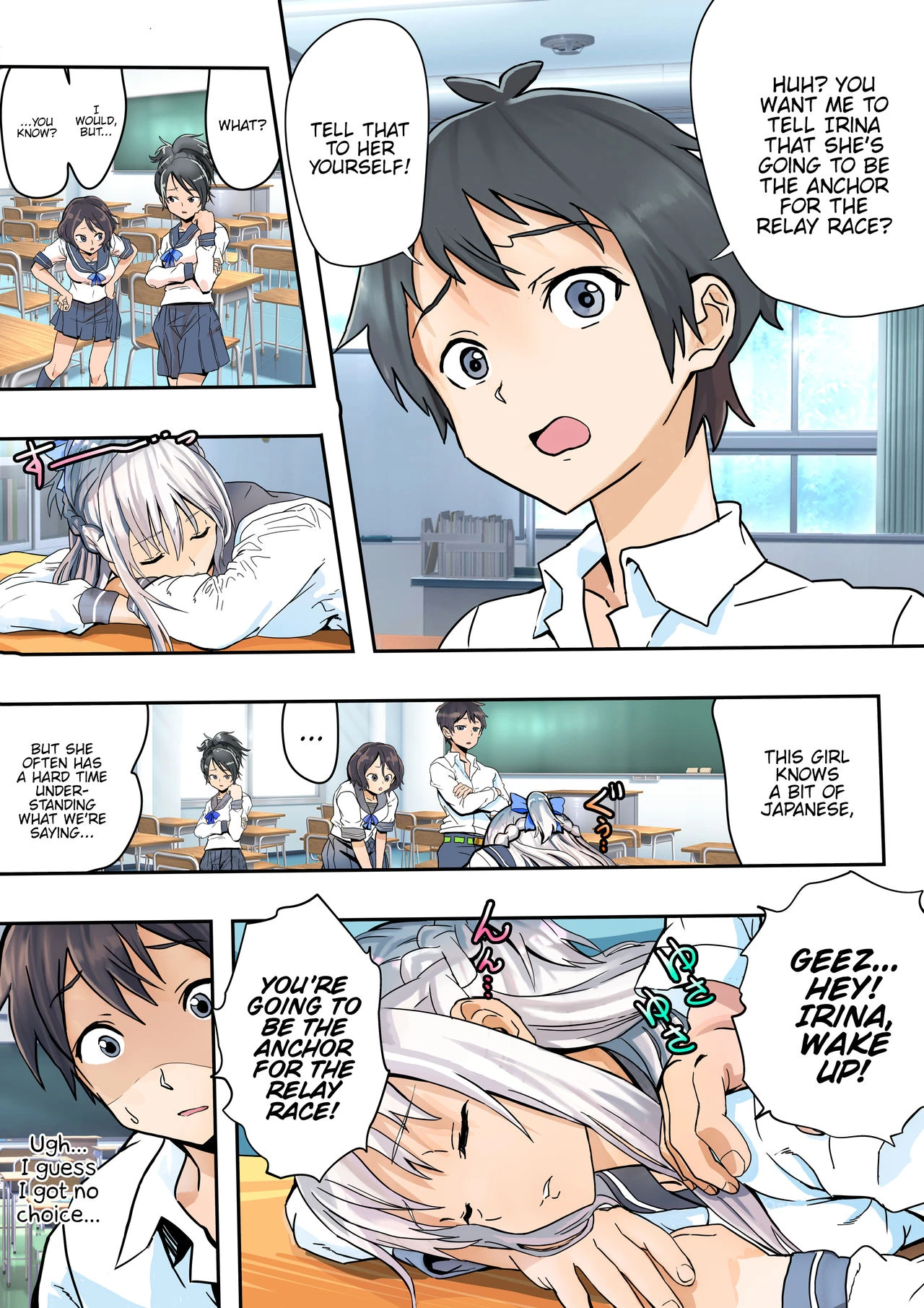 Koibito Kankei ni Atta Russia-jin Imouto ga Netorareta porn comic picture 7