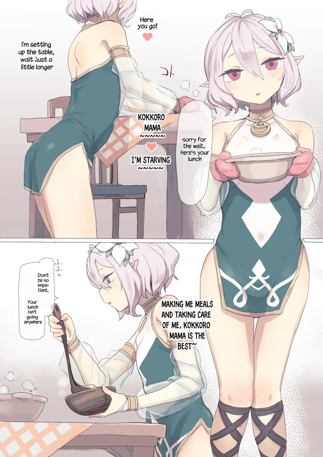 Kokkoro-chan porn comic picture 1