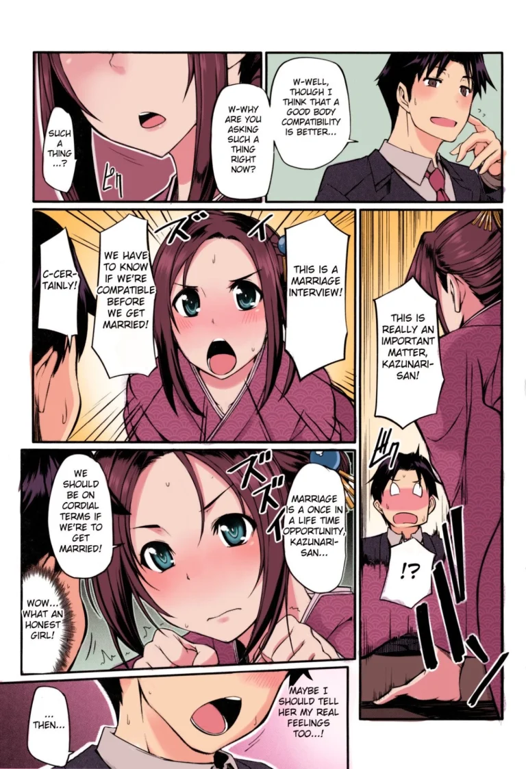 Konkatsu no Susume porn comic picture 5
