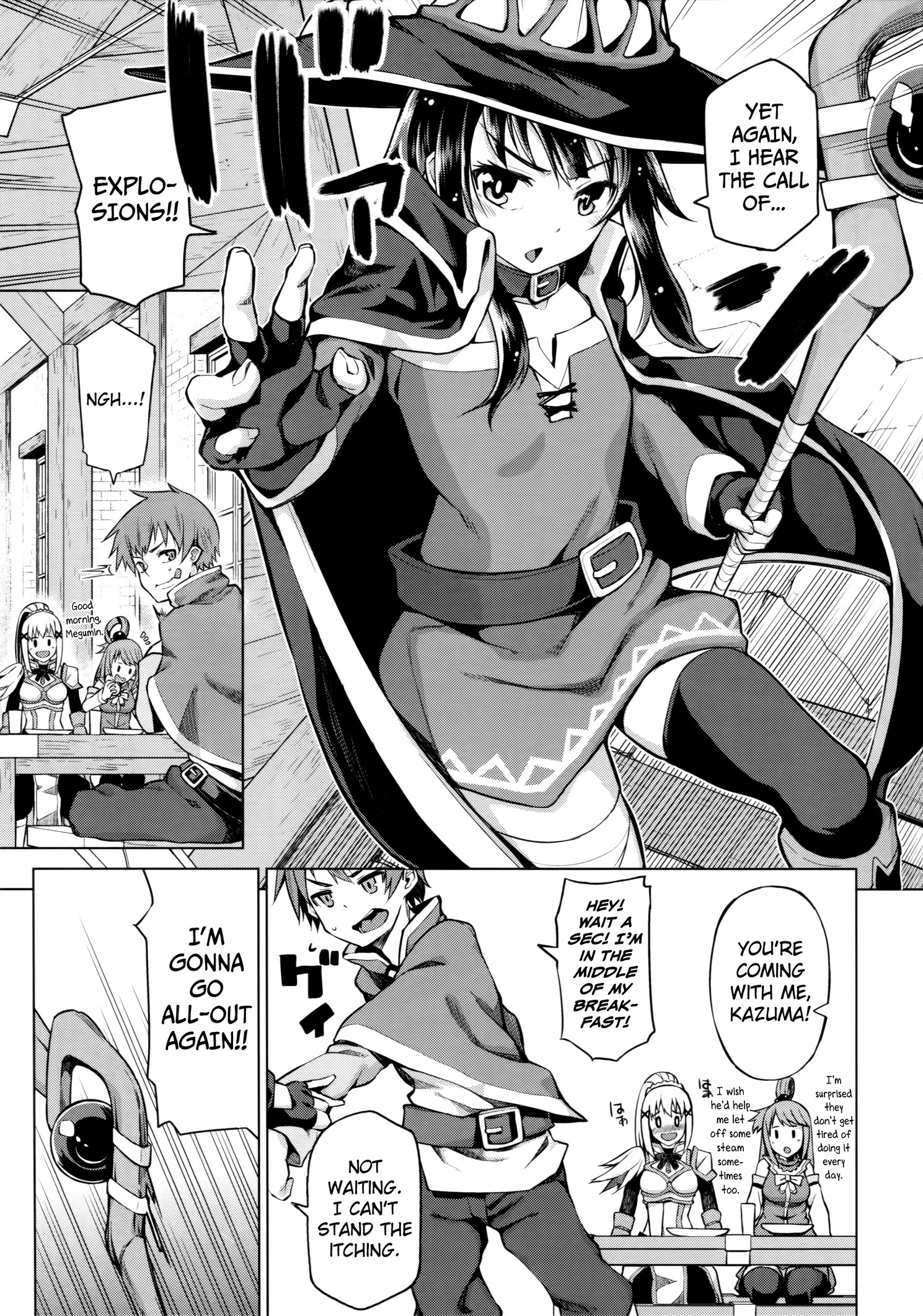 Kono Bakuretsu Musume ni Motto Ecstasy o!! porn comic picture 4