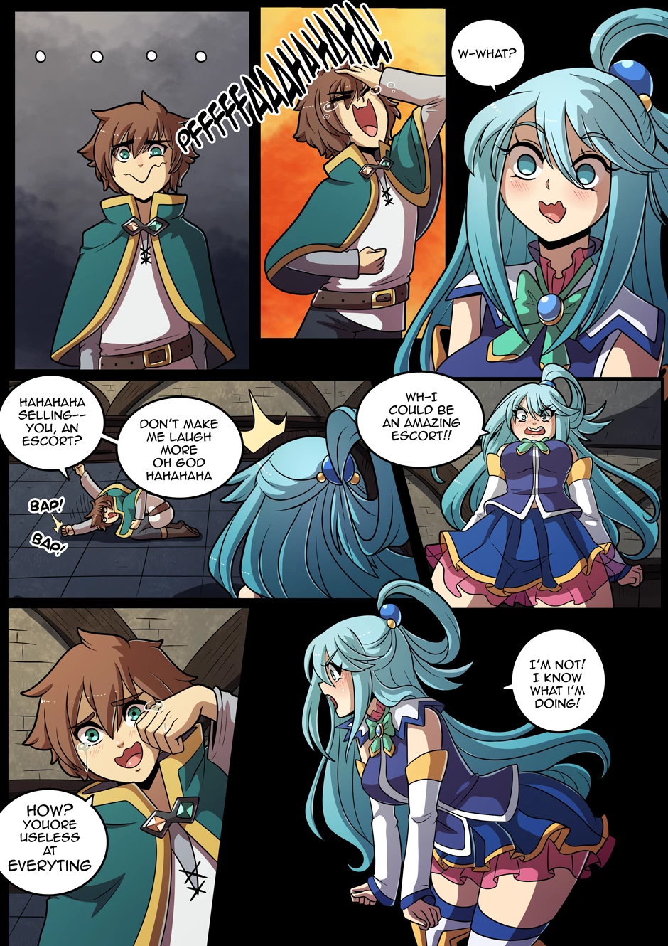 Konosubass - Aqua Quest! porn comic picture 5