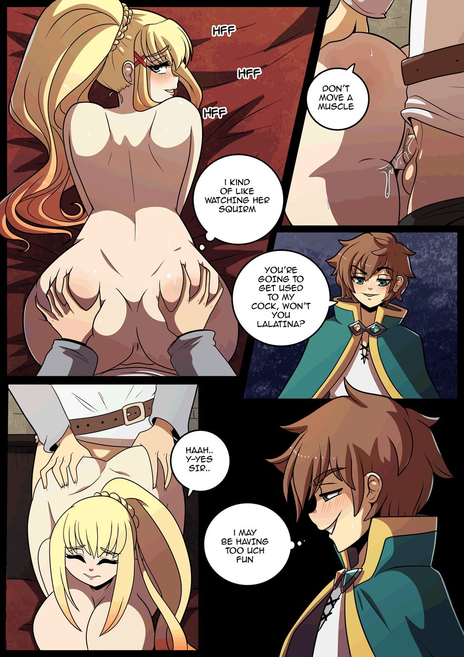 Konosubass - Darkness Quest! porn comic picture 12