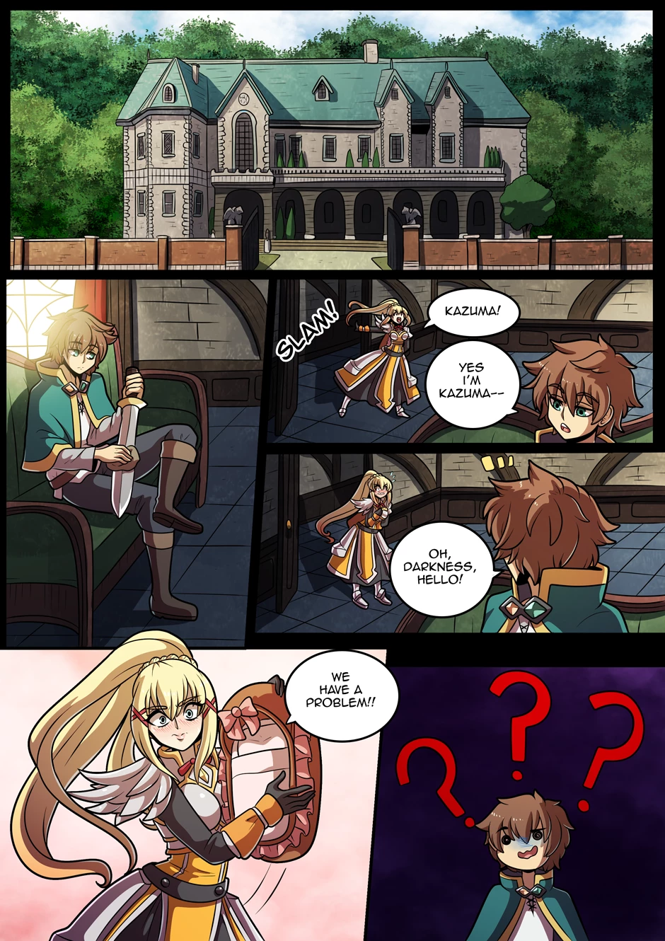 Konosubass - Darkness Quest! porn comic picture 3