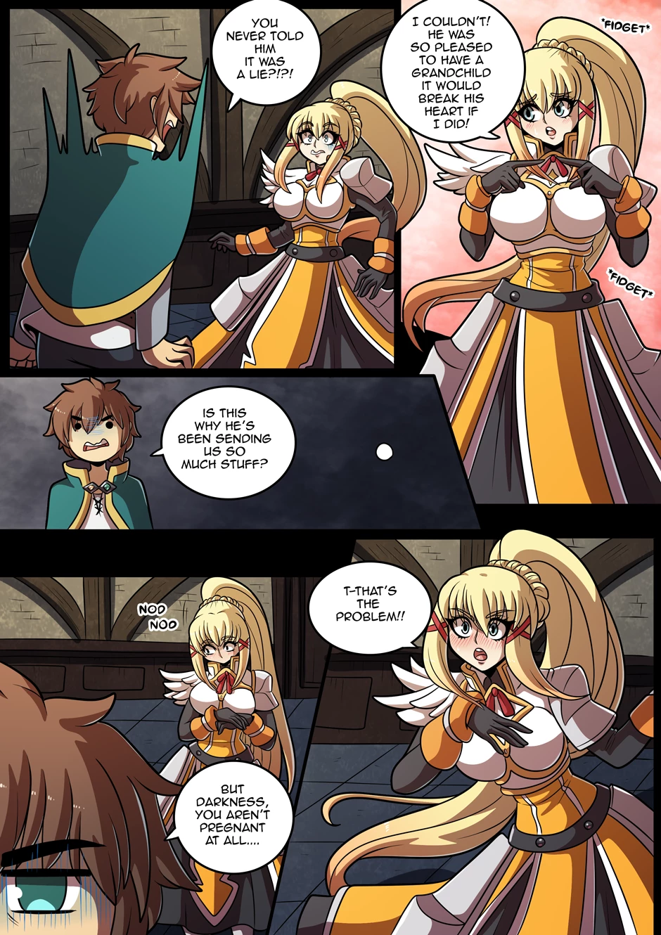 Konosubass - Darkness Quest! porn comic picture 5
