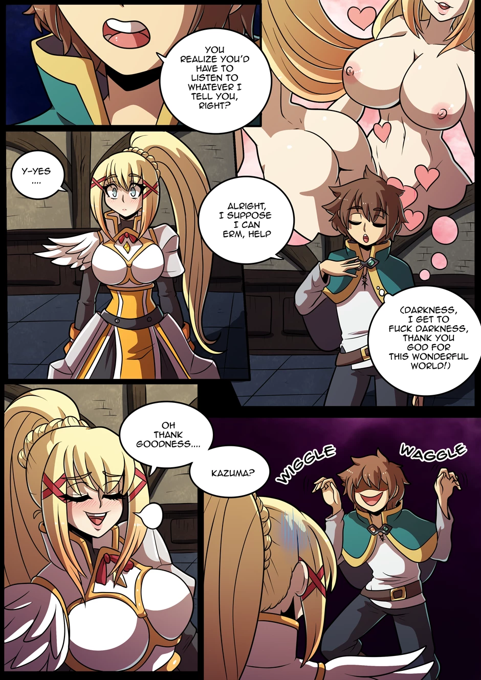 Konosubass - Darkness Quest! porn comic picture 7