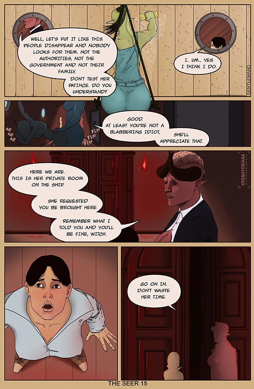 Krematoriana - The Seer porn comic picture 15