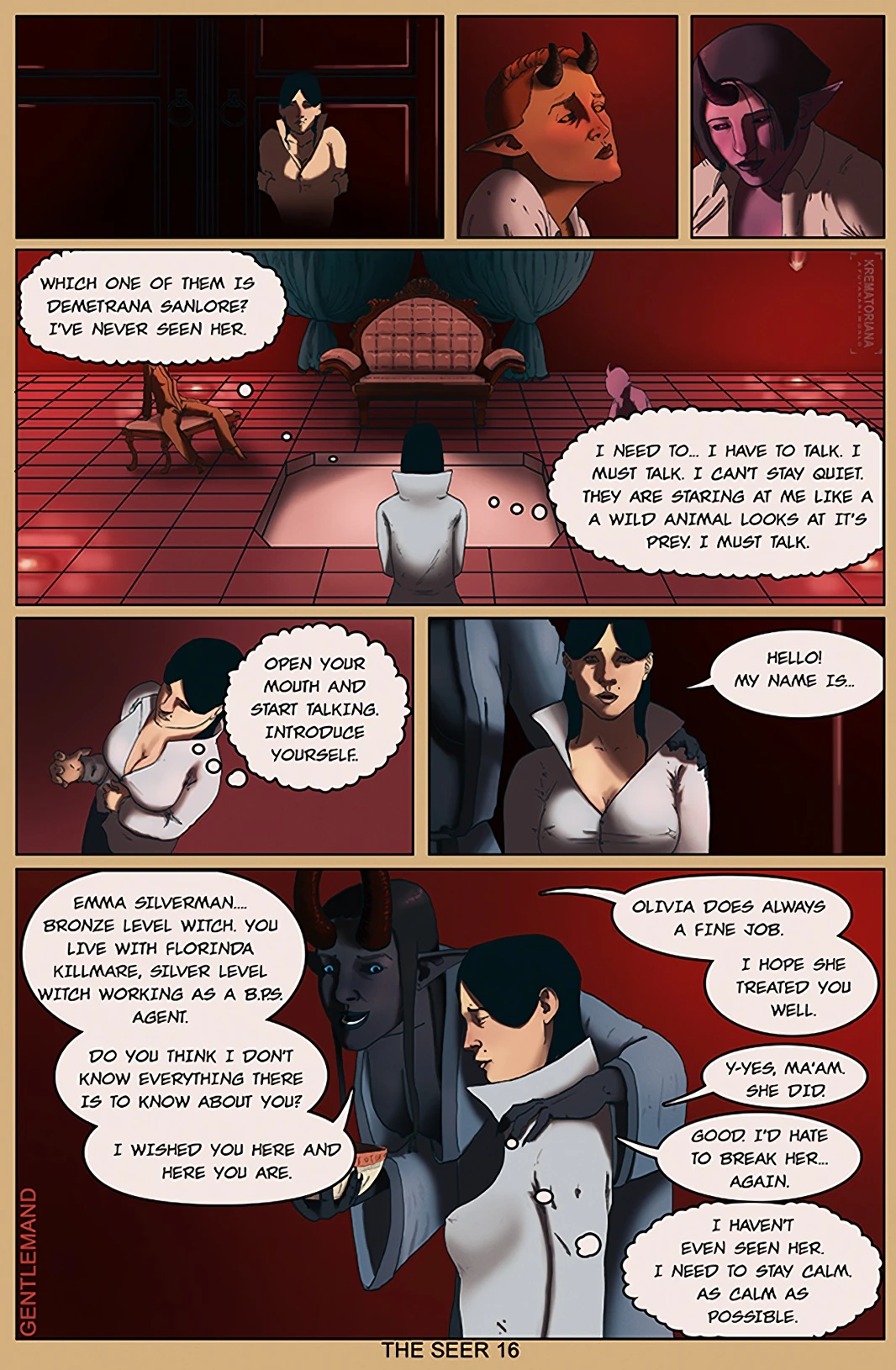 Krematoriana - The Seer porn comic picture 16