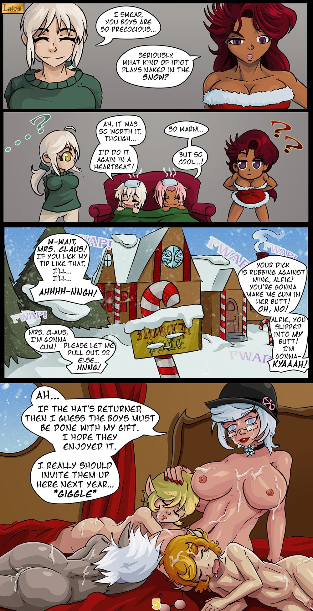 Krystal Frosty's Winter Wonderland porn comic picture 5
