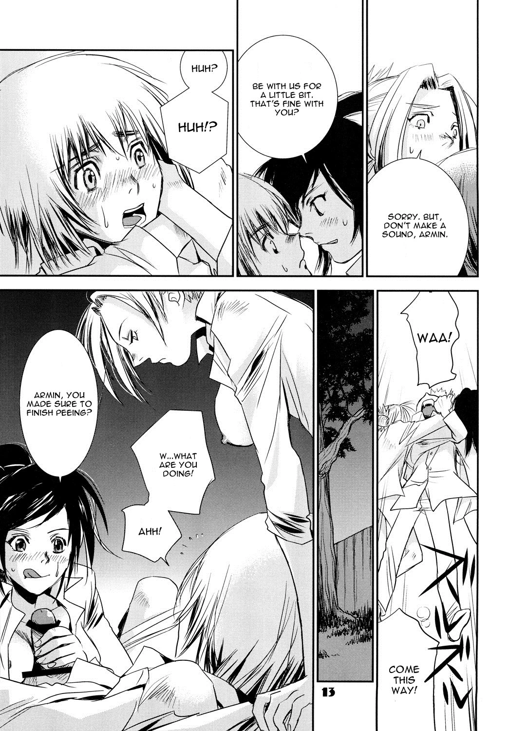 Kucchae! Armin porn comic picture 12
