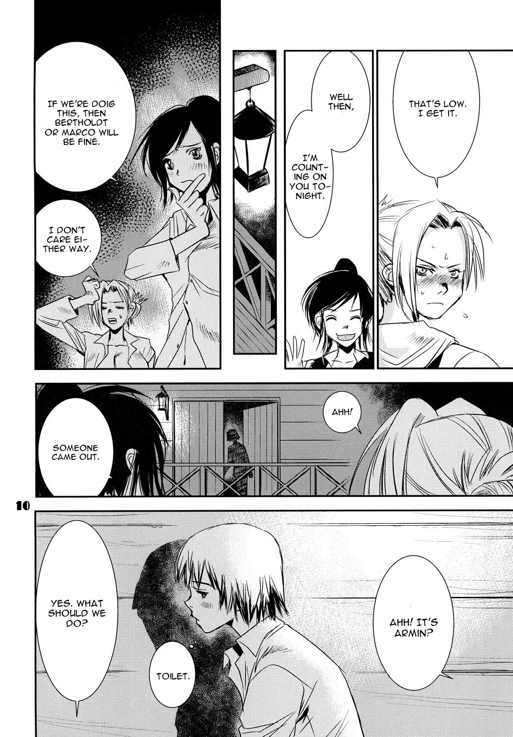 Kucchae! Armin porn comic picture 9
