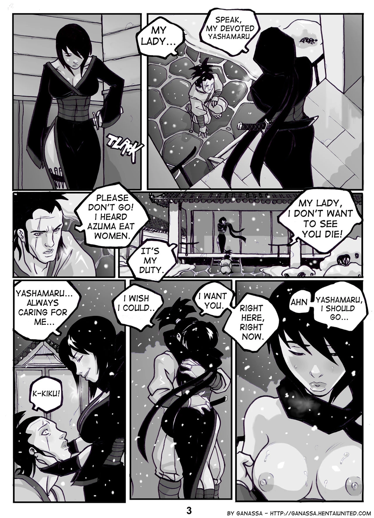 Kunoichi porn comic picture 4