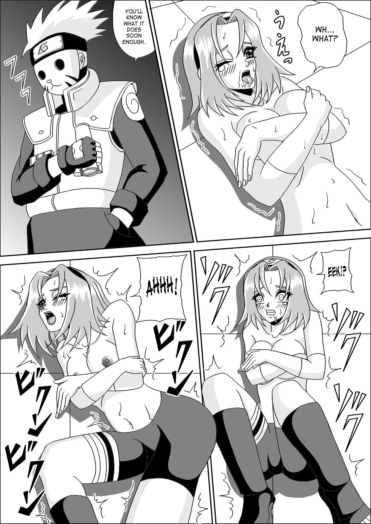 Kunoichi Ryoujoku Tane Tsuki Shugyou | Kunoichi Disgrace Impregnation Training porn comic picture 11