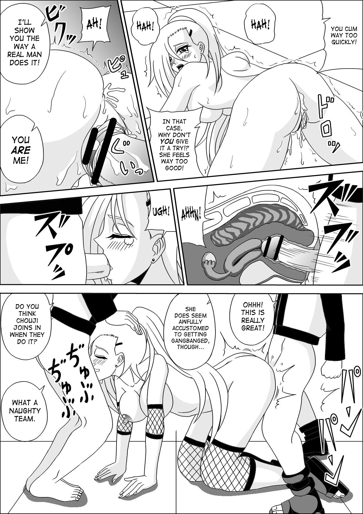 Kunoichi Ryoujoku Tane Tsuki Shugyou | Kunoichi Disgrace Impregnation Training porn comic picture 17