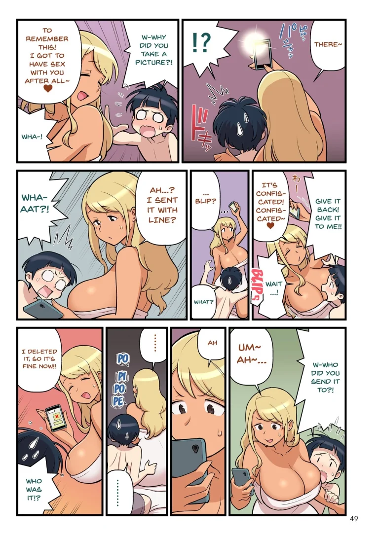 Kuro Gal VS Fuuki Iin - Black Gal VS Prefect porn comic picture 50