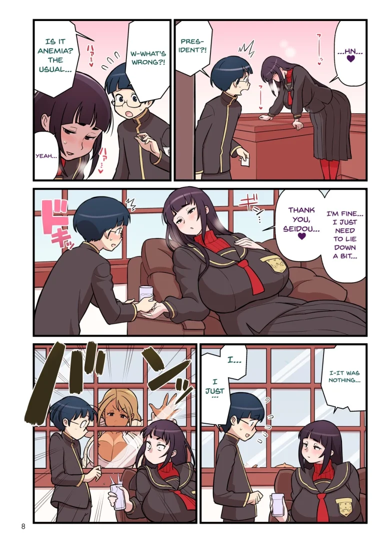 Kuro Gal VS Fuuki Iin - Black Gal VS Prefect porn comic picture 9