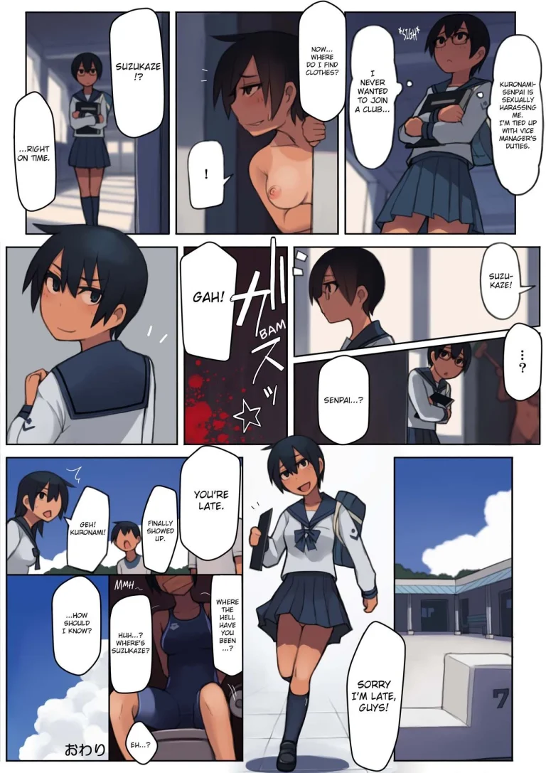 Kuronami-san is a Pervert | Kuronami-san wa do Hentai Desu porn comic picture 32