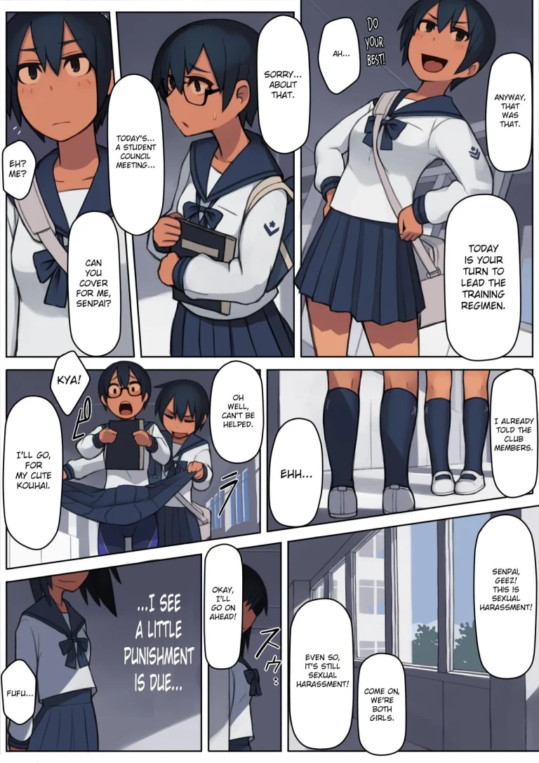 Kuronami-san is a Pervert | Kuronami-san wa do Hentai Desu porn comic picture 7