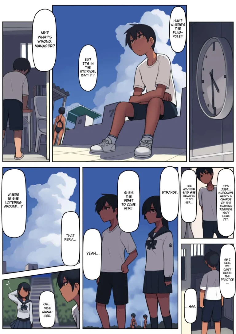 Kuronami-san is a Pervert | Kuronami-san wa do Hentai Desu porn comic picture 9