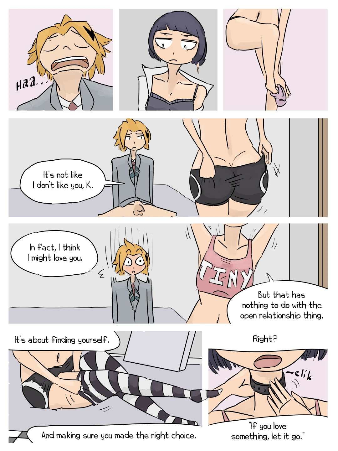 Kyoka Jiro's Open Relationship porn comic picture 7
