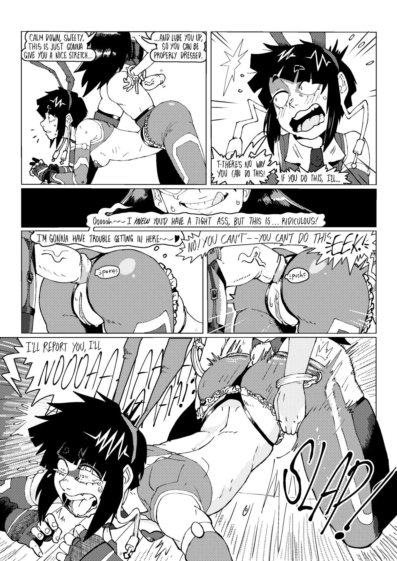Kyoka Jiro's rather harsh internship porn comic picture 3