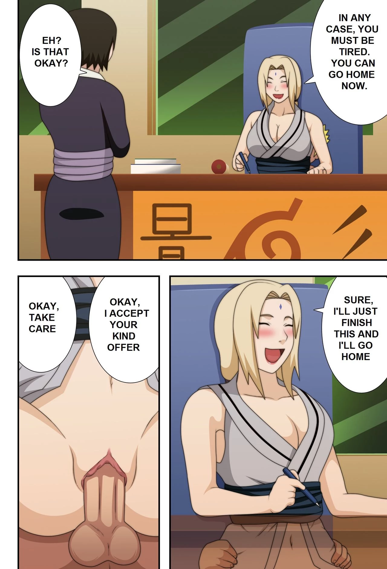 Kyonyuu no Ninja Chichikage (Colored) porn comic picture 26
