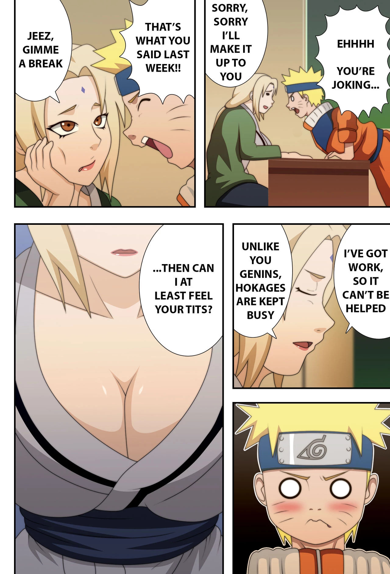 Kyonyuu no Ninja Chichikage (Colored) porn comic picture 4
