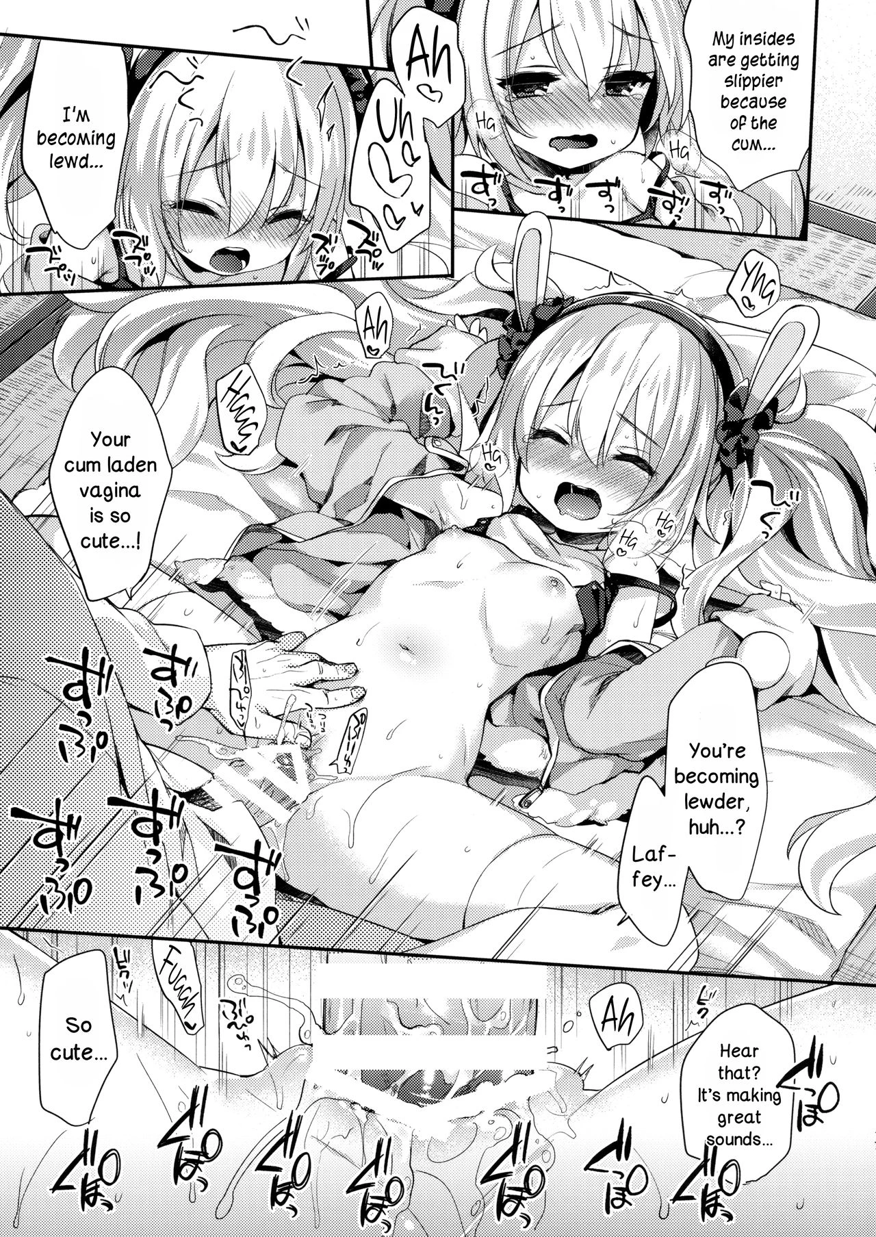 Kyou no Laffey wa Suggoku Onemu da yo porn comic picture 15