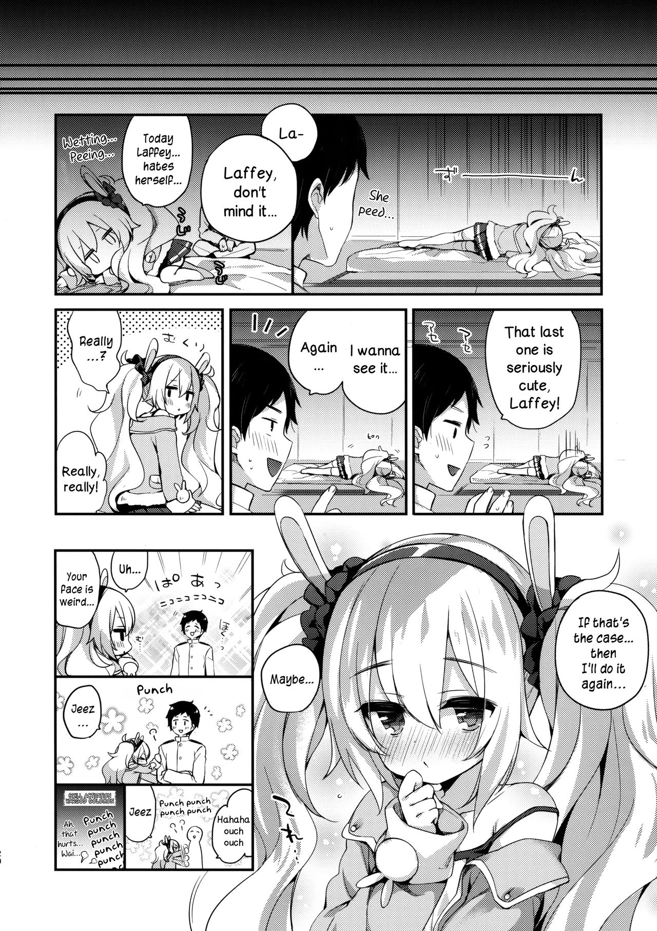 Kyou no Laffey wa Suggoku Onemu da yo porn comic picture 18
