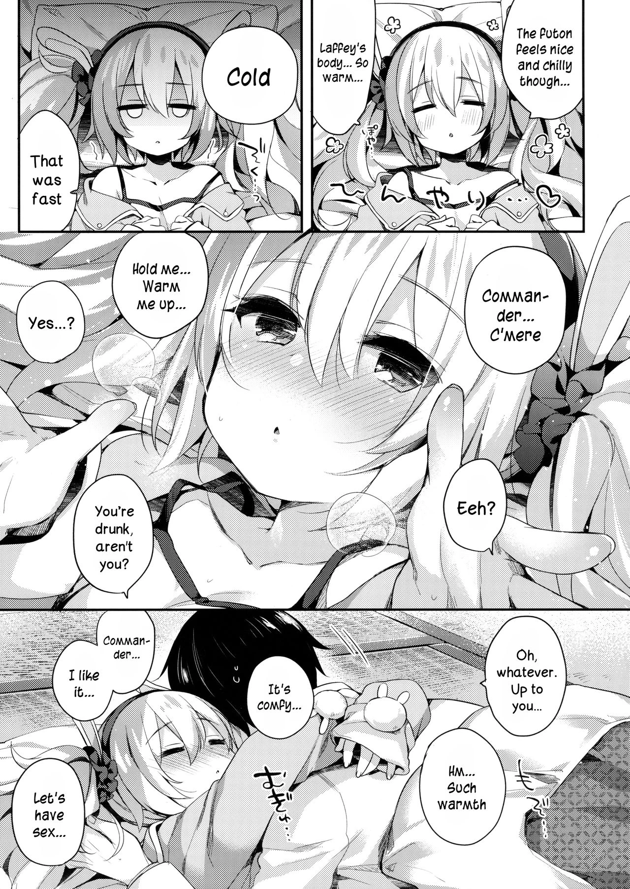 Kyou no Laffey wa Suggoku Onemu da yo porn comic picture 5