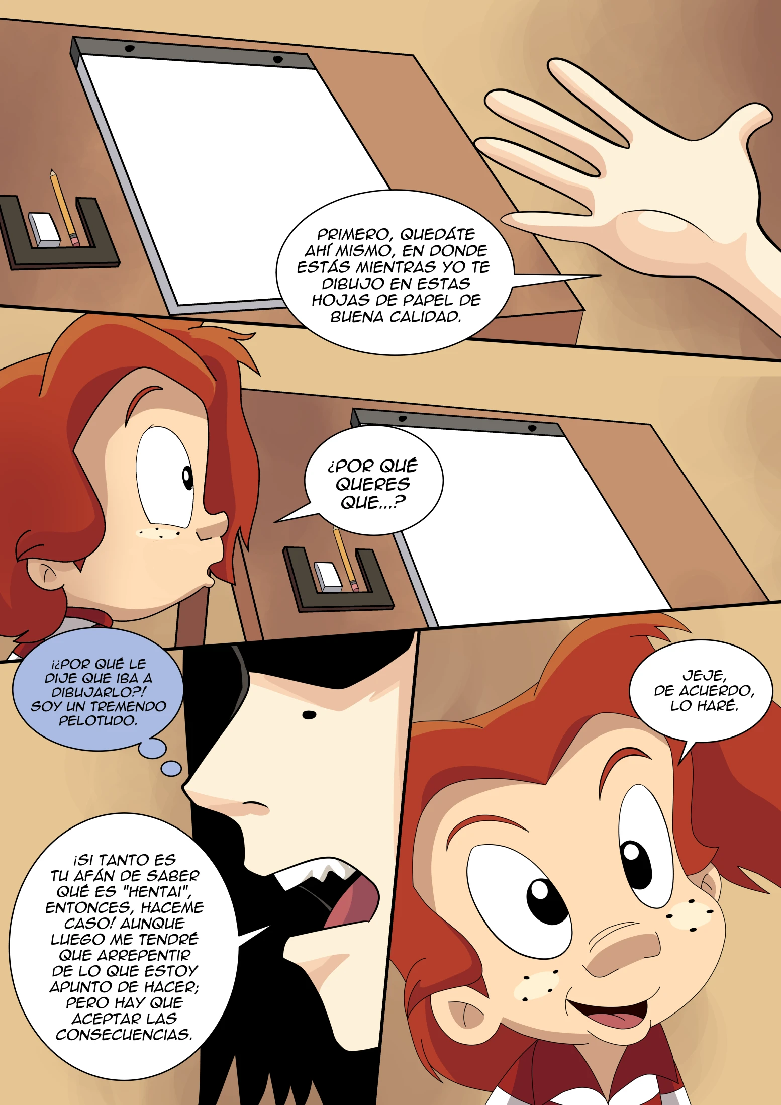 La Prueba Prohibida (spanish) porn comic picture 14