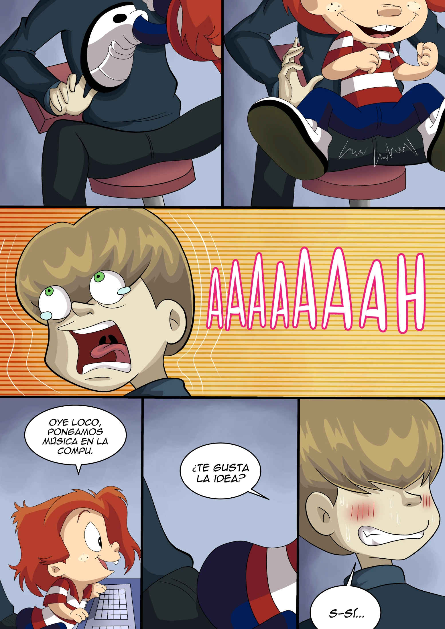 La Prueba Prohibida (spanish) porn comic picture 8