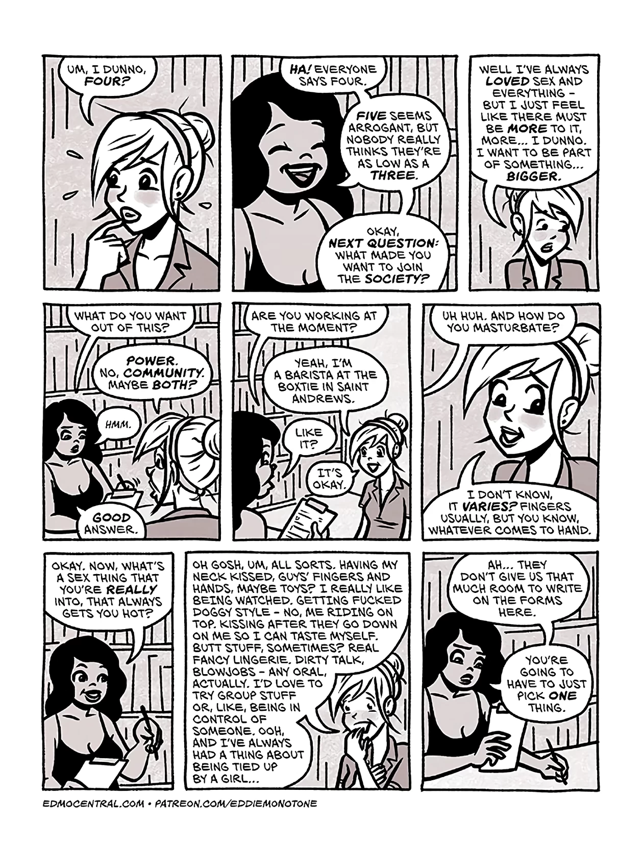 La Société - Examen D'Entrée porn comic picture 11