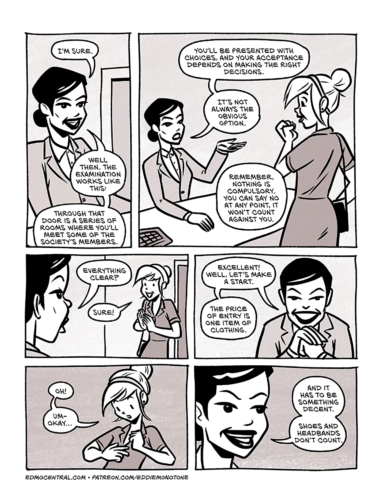 La Société - Examen D'Entrée porn comic picture 3