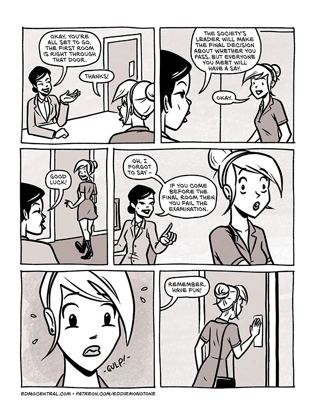 La Société - Examen D'Entrée porn comic picture 5