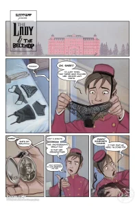 Lady and Bellhop porn comic picture 1