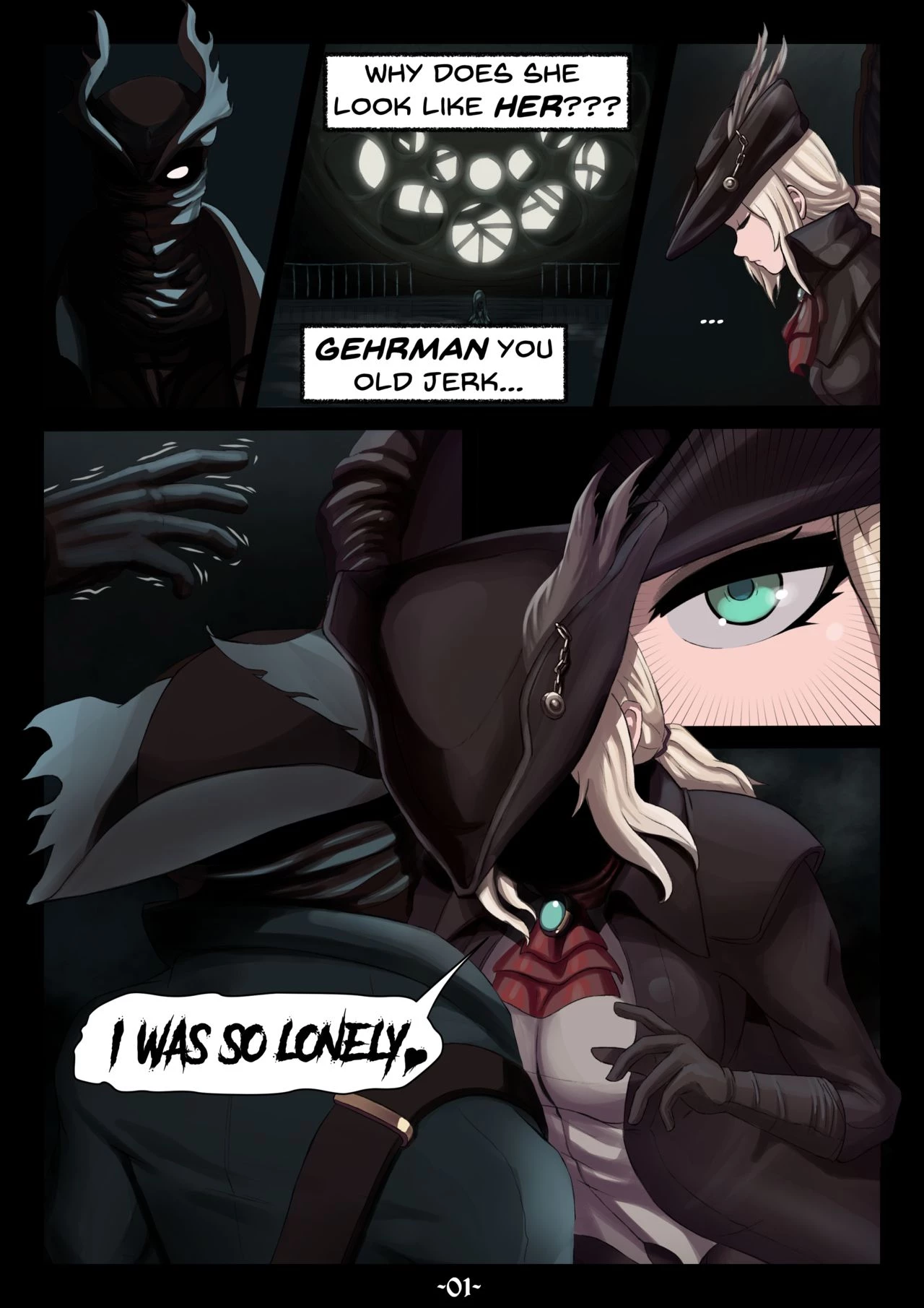 Lady Maria of the Astral Cocktower porn comic picture 3