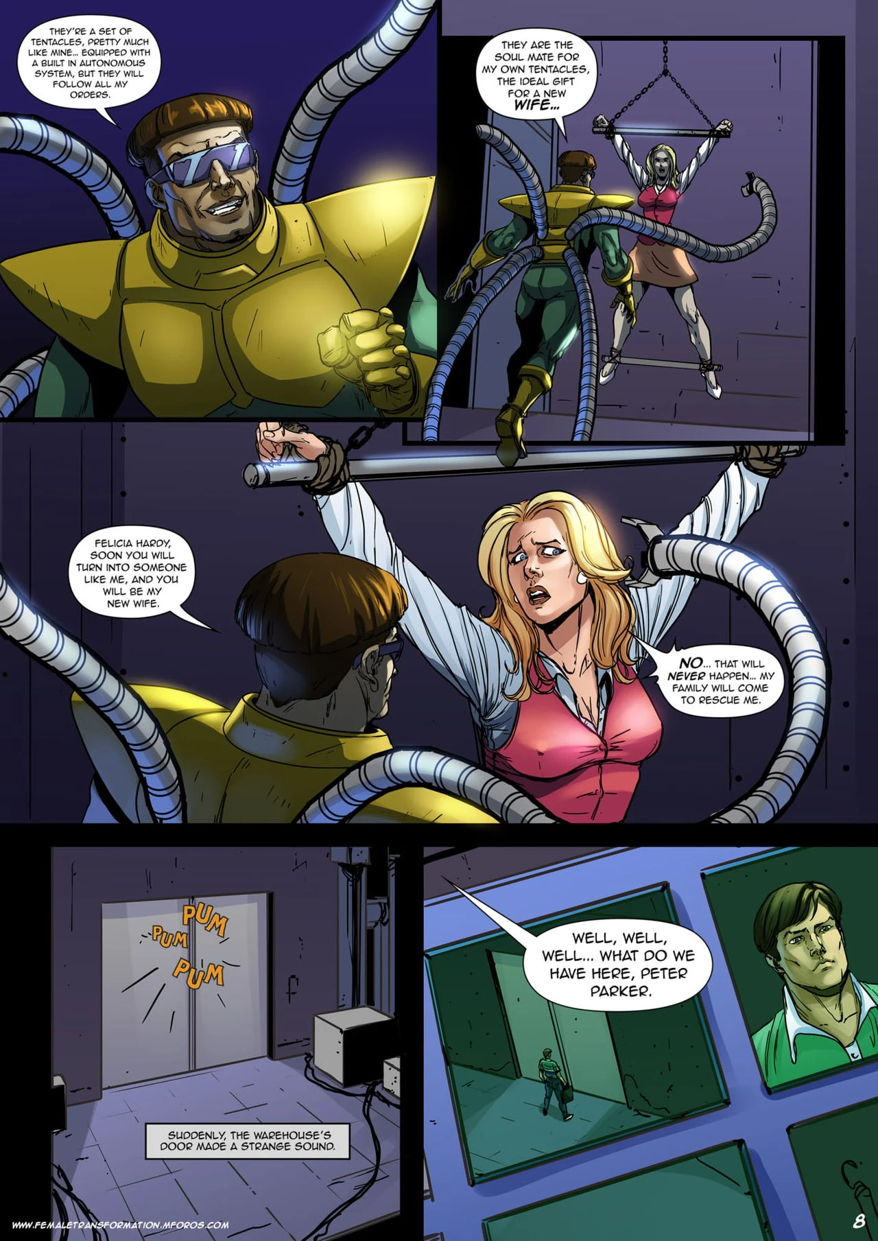 Lady Octopus porn comic picture 11