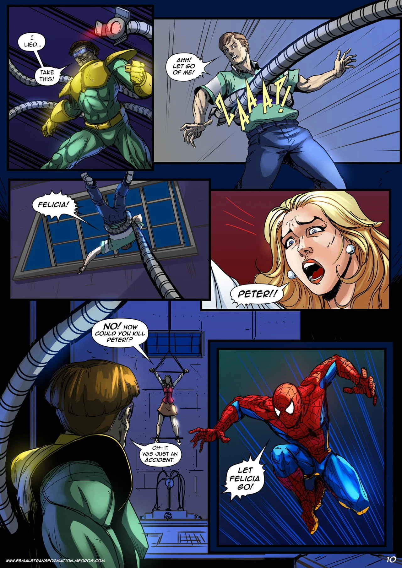 Lady Octopus porn comic picture 13