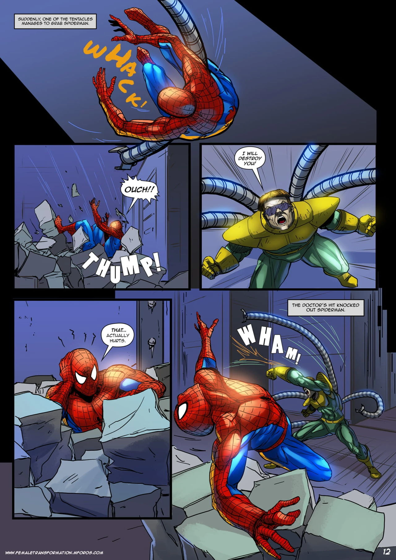 Lady Octopus porn comic picture 15