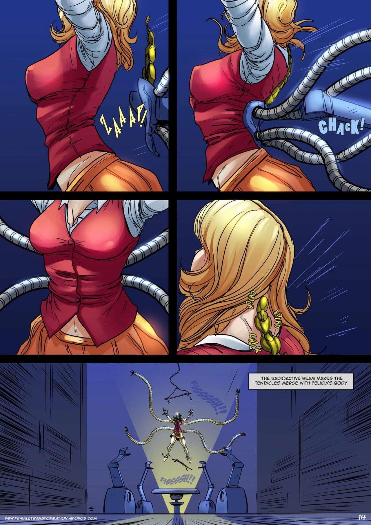 Lady Octopus porn comic picture 17