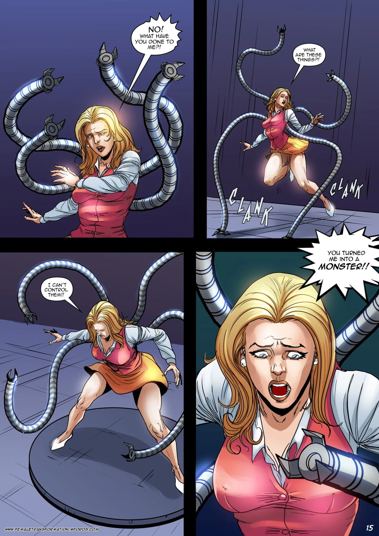Lady Octopus porn comic picture 18