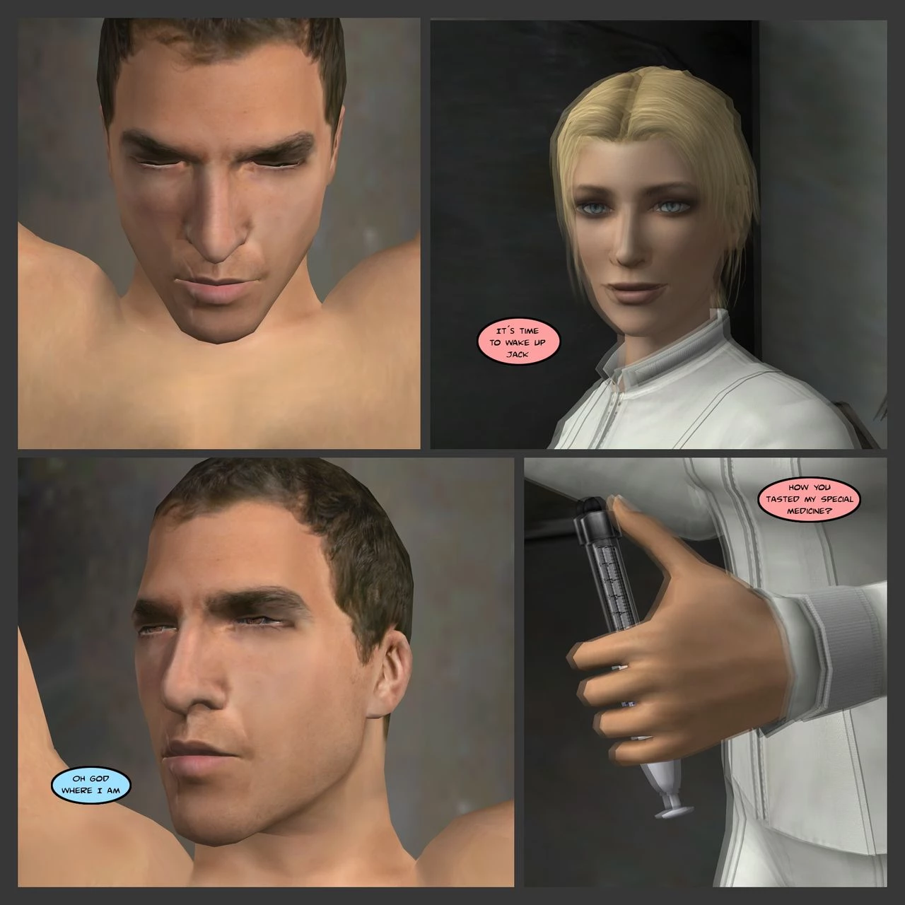 Lady & Stone Statue: Broken Ass - Part I porn comic picture 28